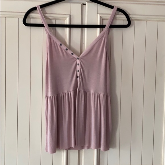 American Eagle Outfitters Tops - AE Soft & Sexy Button Tank
